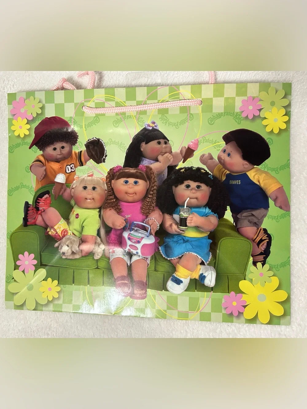 Vintage Cabbage Patch Kids Gift Bag